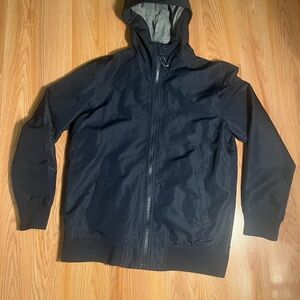 Black Hooded Jacket